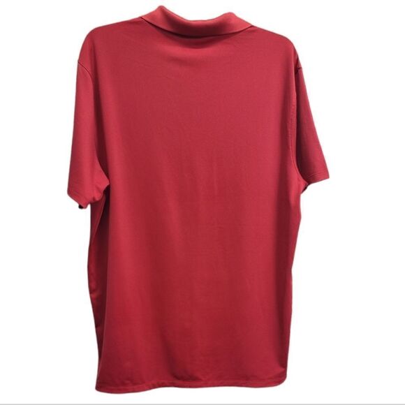 Nike Men's DRI-FIT Red Polo Shirt Size Large - Picture 2 of 5